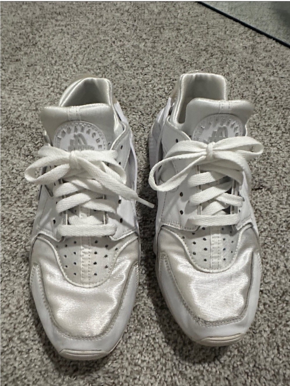 White Women's Hurache Sneakers